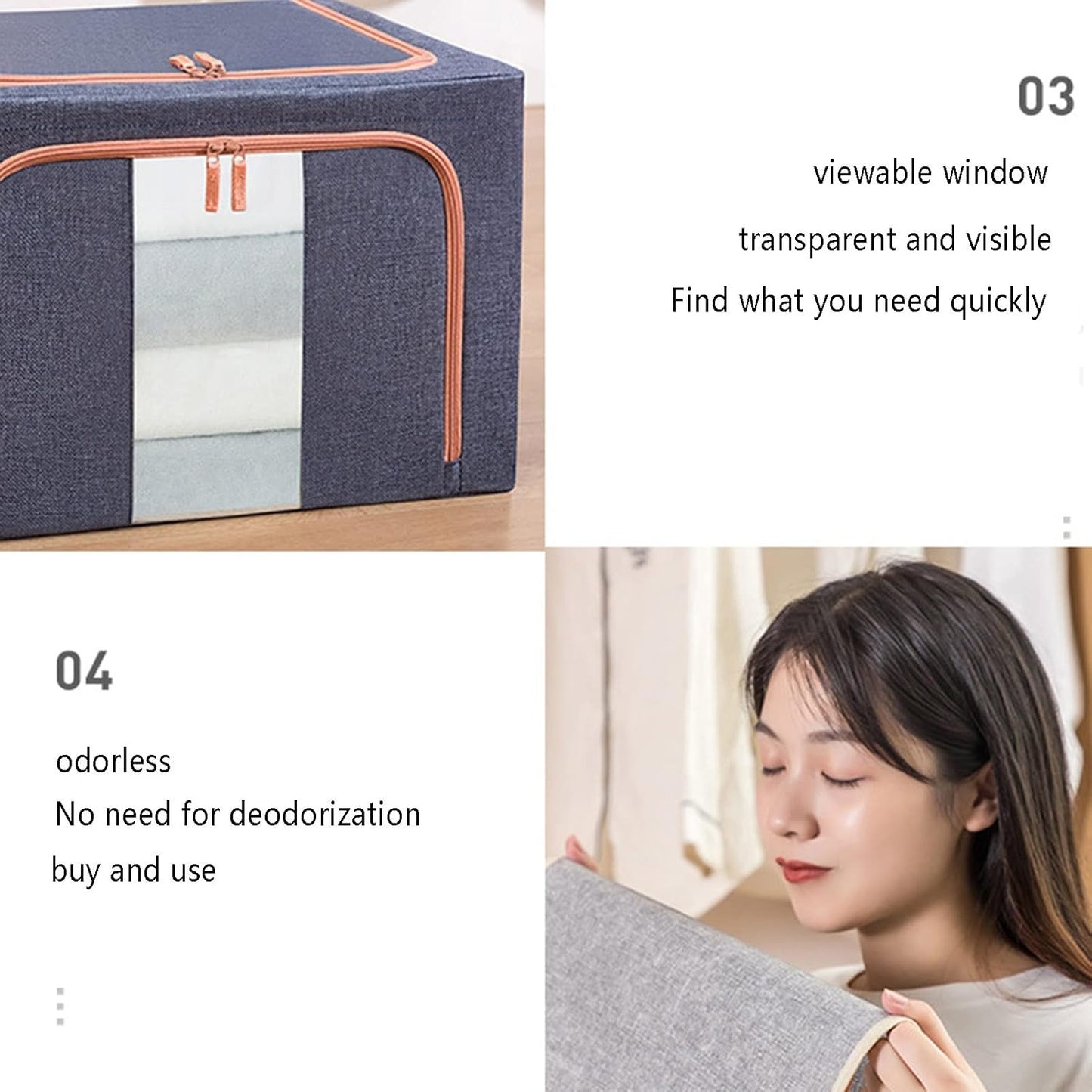 FOLDABLE STORAGE BOX