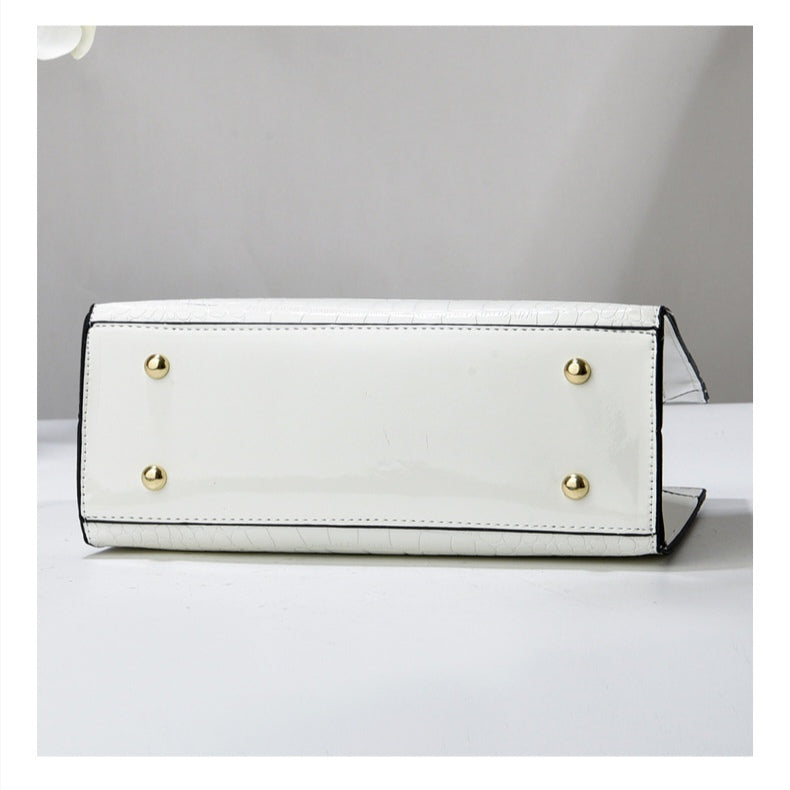 CROCO HANDBAG