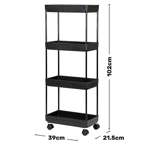 4 LAYER STORAGE TROLLEY