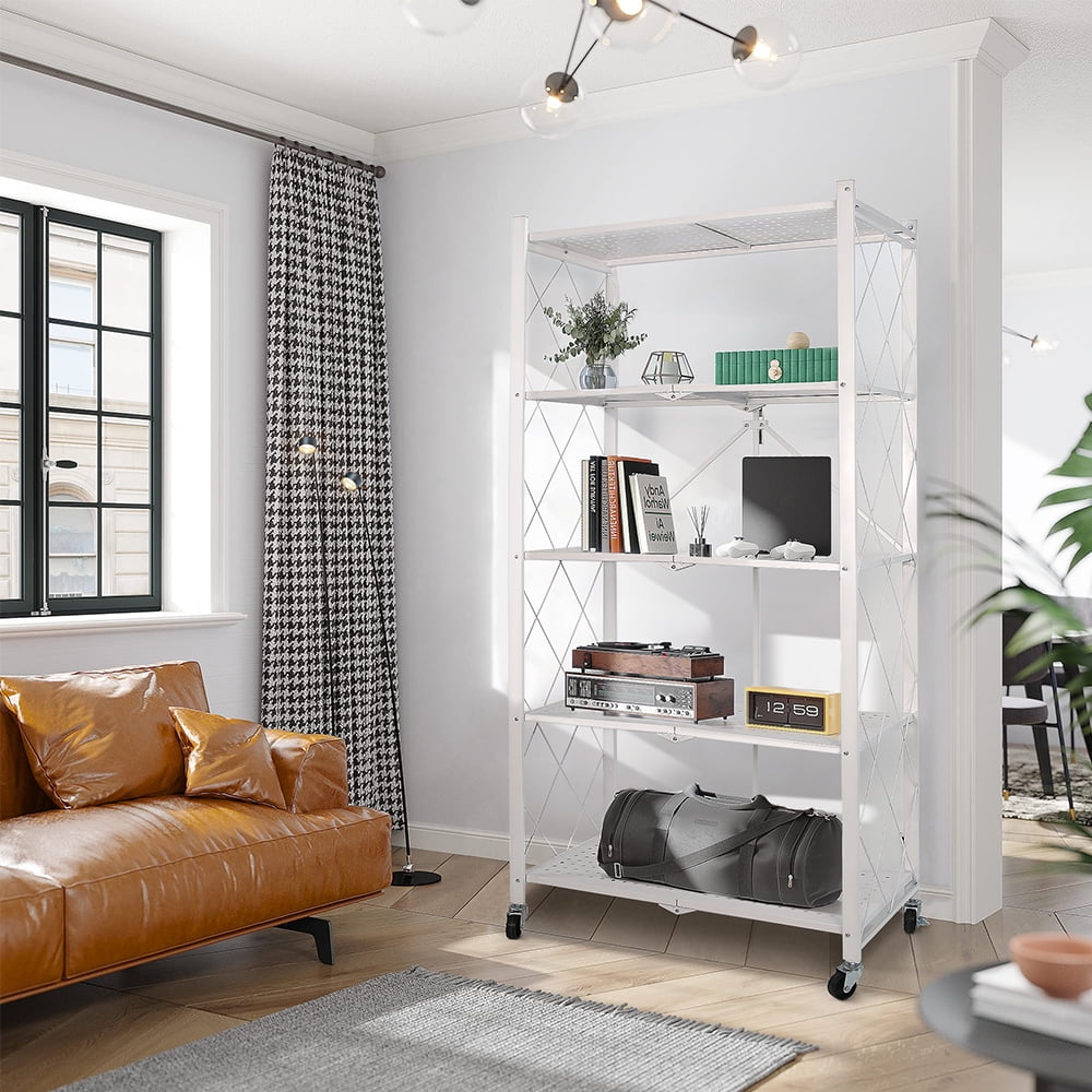 5 METAL RACK WHITE