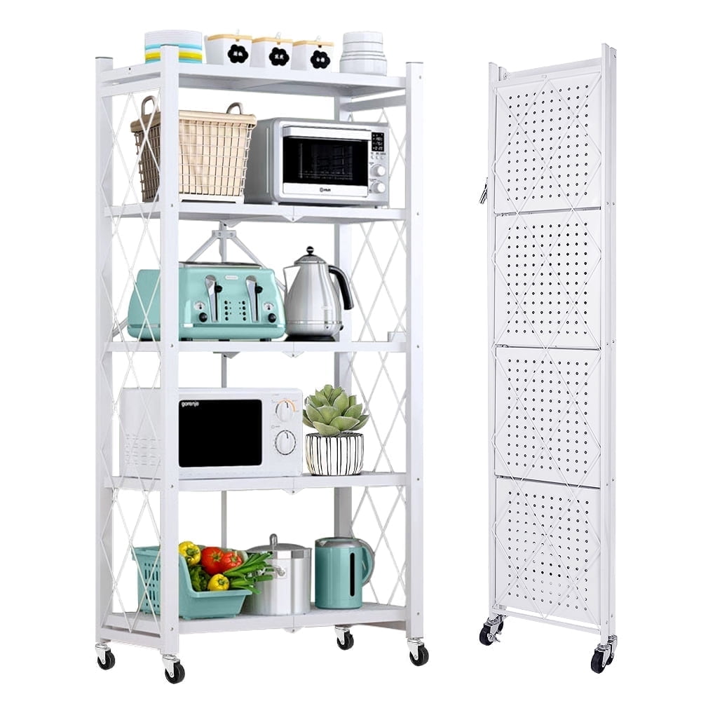 5 METAL RACK WHITE