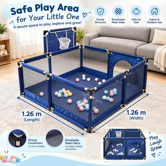 CHILDRENCE PLAYPEN 1.26 x 1.26 M