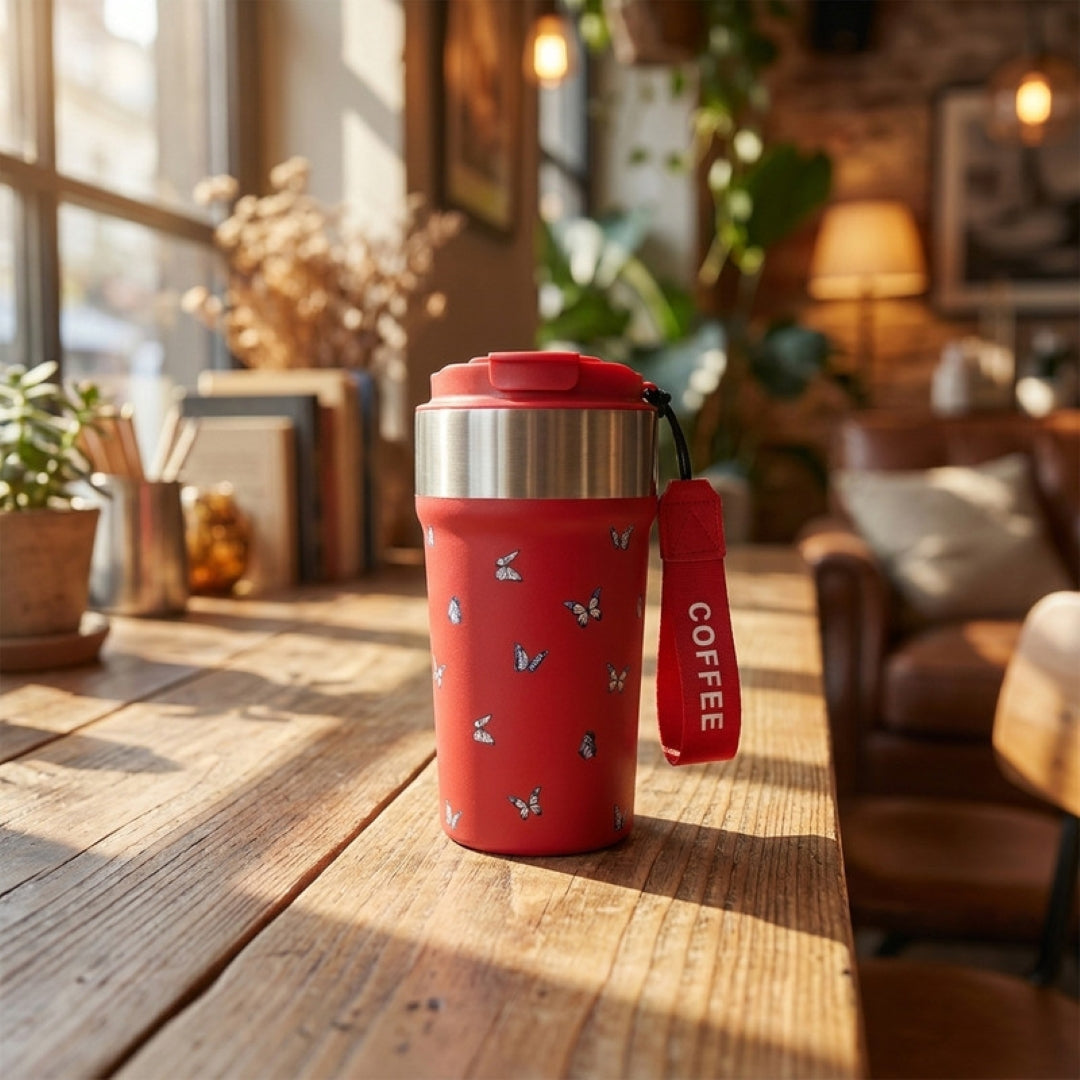 ELEGENT COFFEE MUG RED