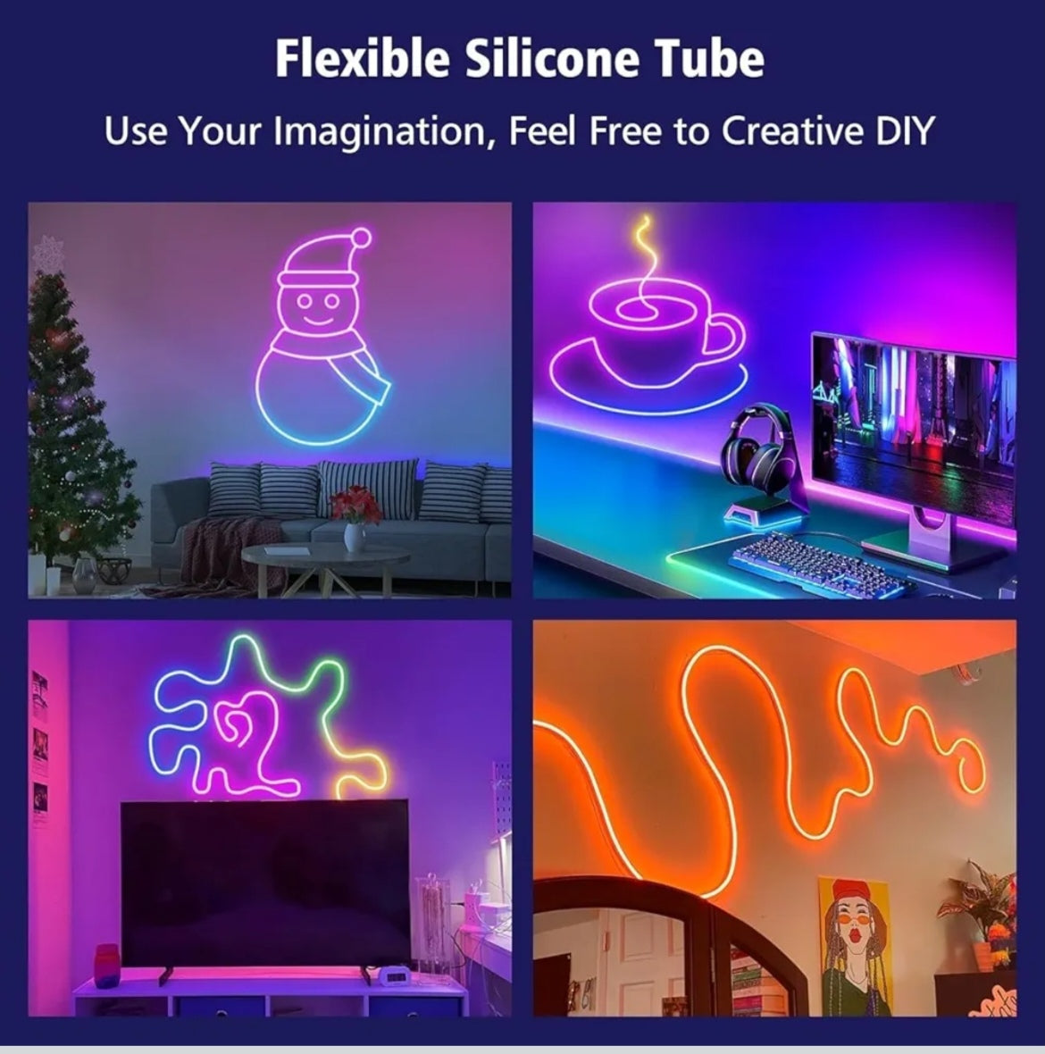 LED Neon Rope Light (5M)