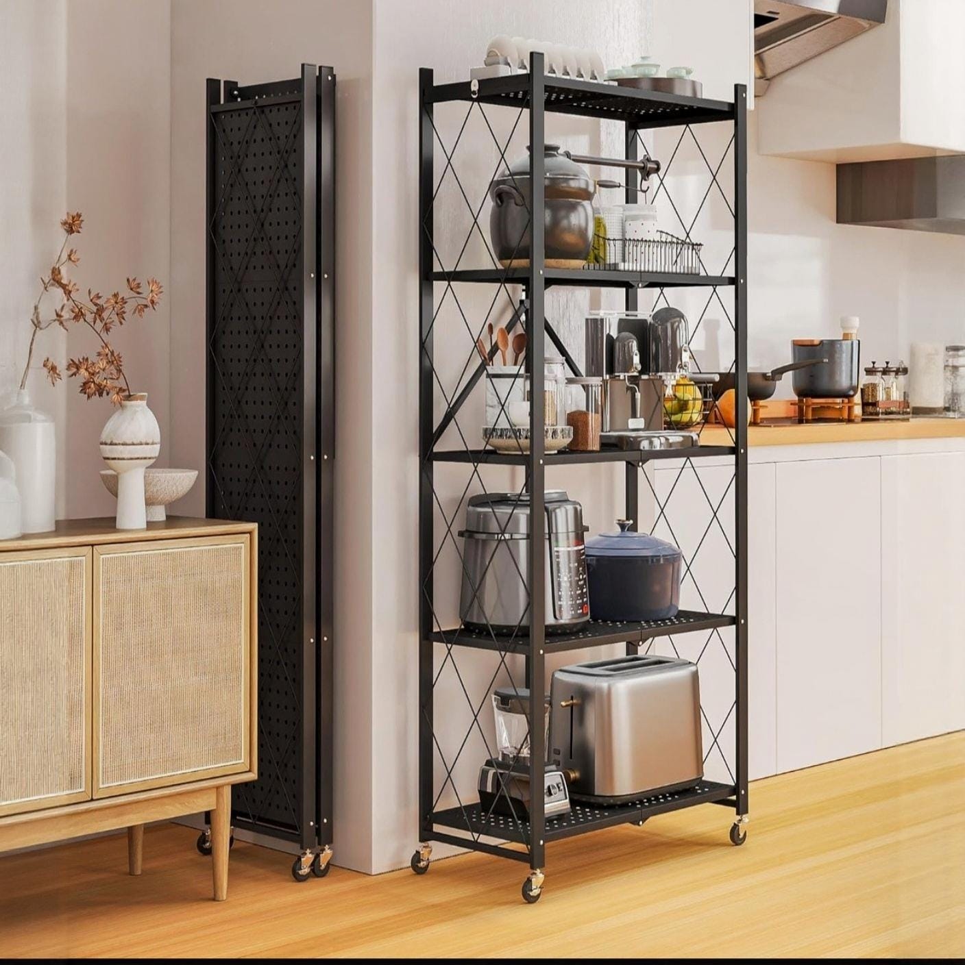 METAL RACK BLACK