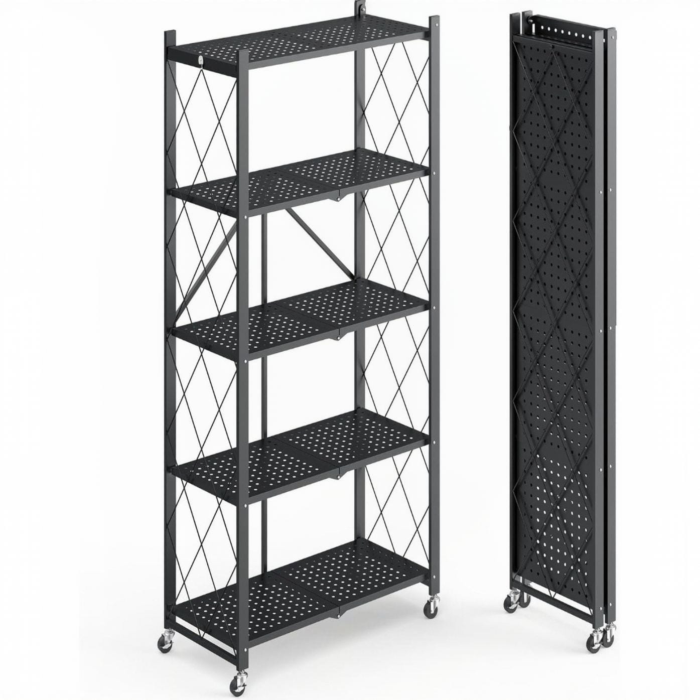 METAL RACK BLACK