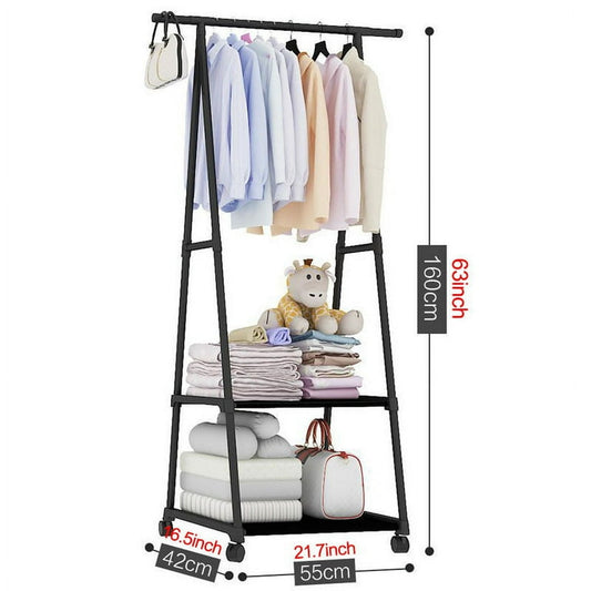 TRIANGLE CLOTH HANGER BLACK