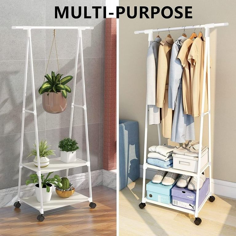 TRIANGLE CLOTH HANGER WHITE