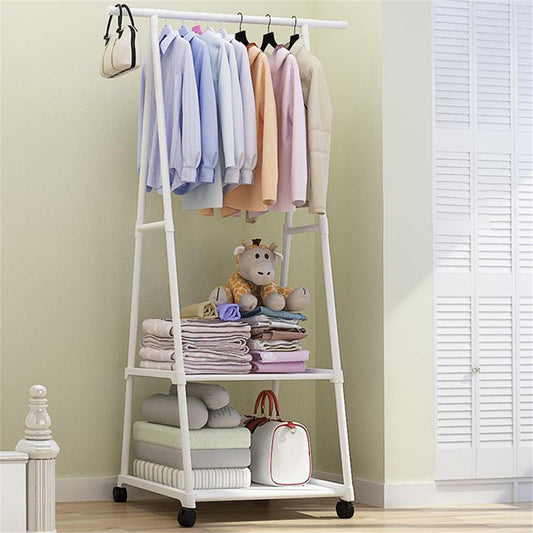 TRIANGLE CLOTH HANGER WHITE