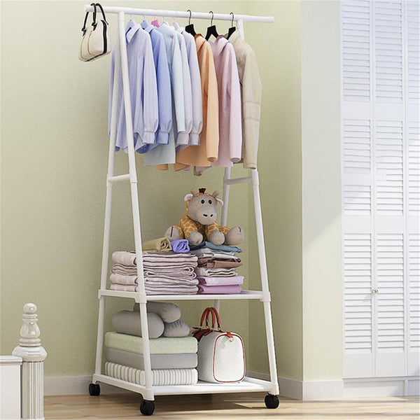 TRIANGLE CLOTH HANGER WHITE