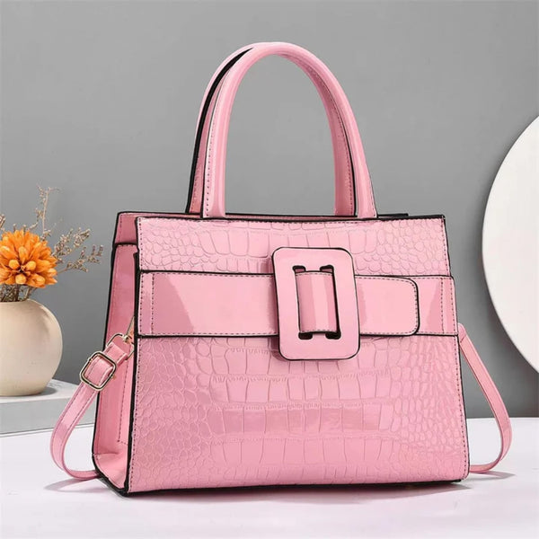 CROCO HANDBAG
