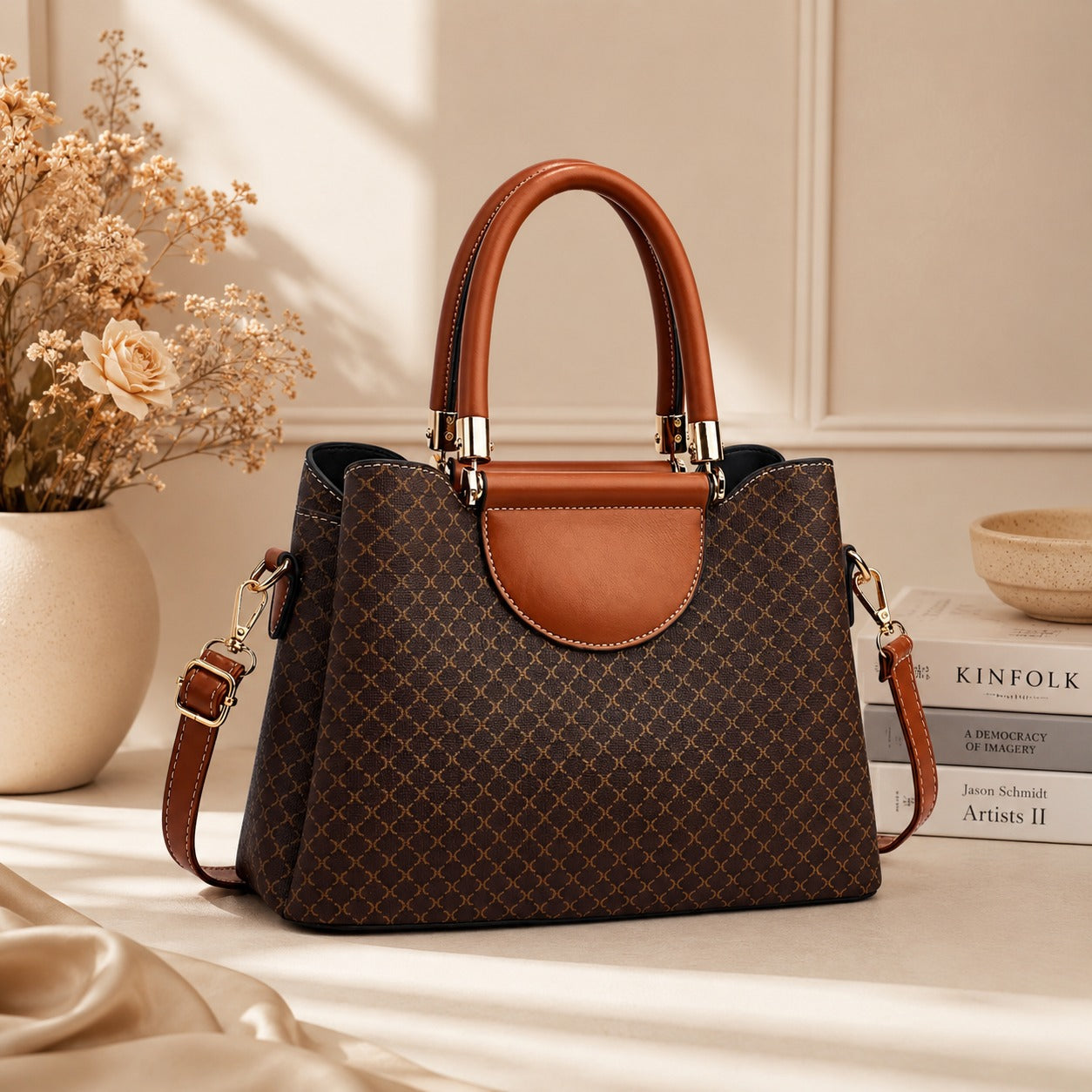 LV CHECK HANDBAG
