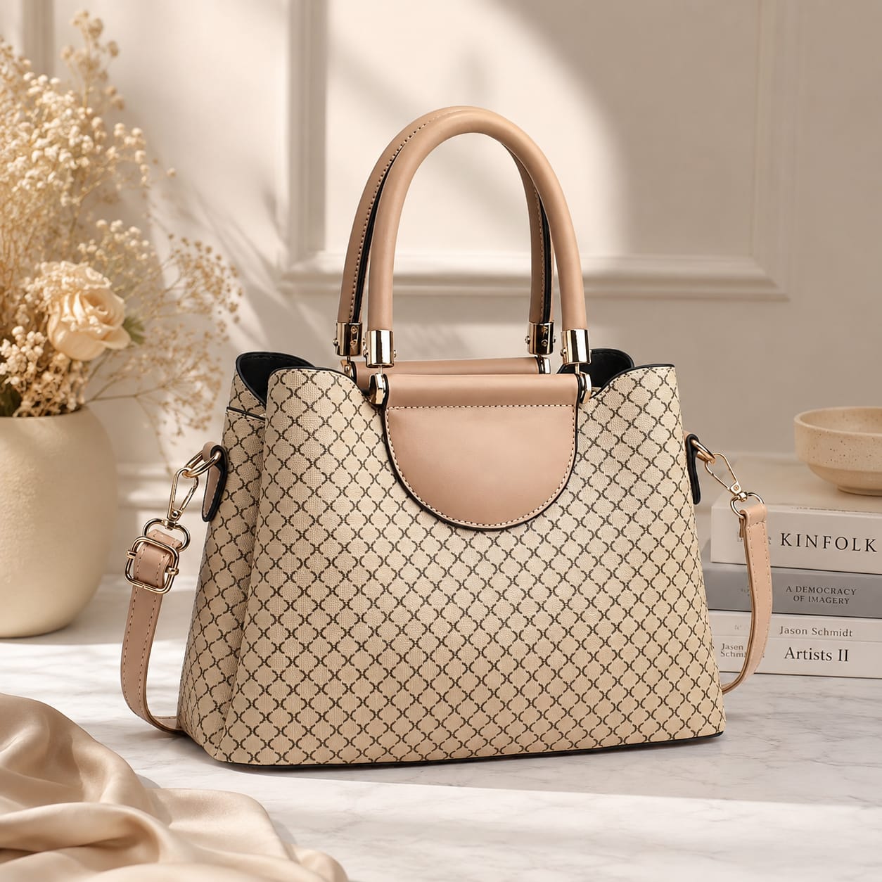 LV CHECK HANDBAG