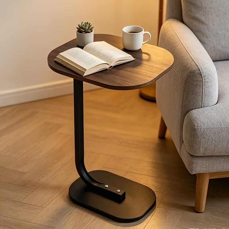 C- SHAPED COFFEE TABLE