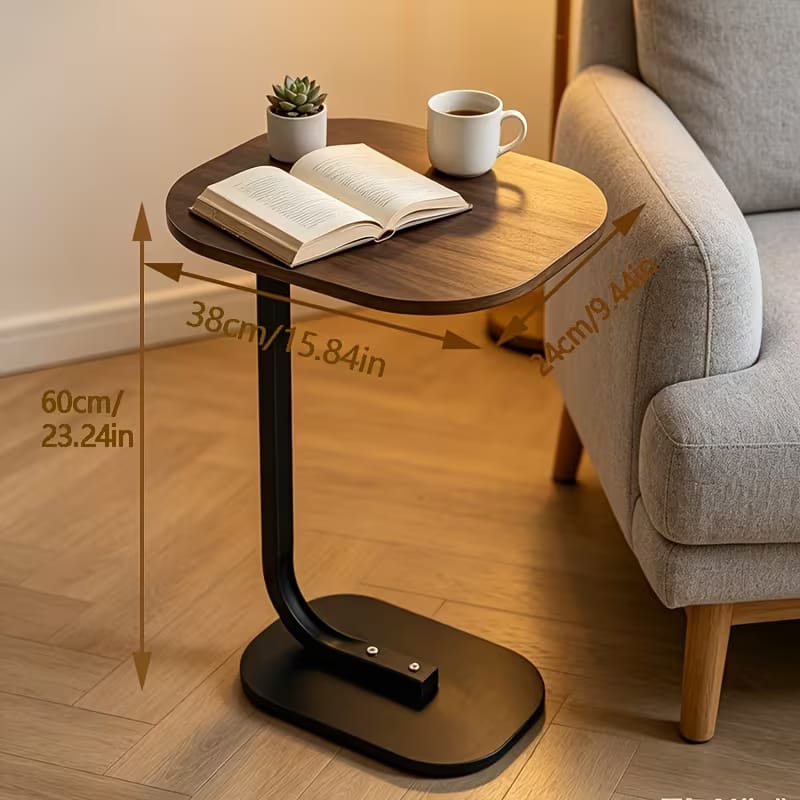 C- SHAPED COFFEE TABLE