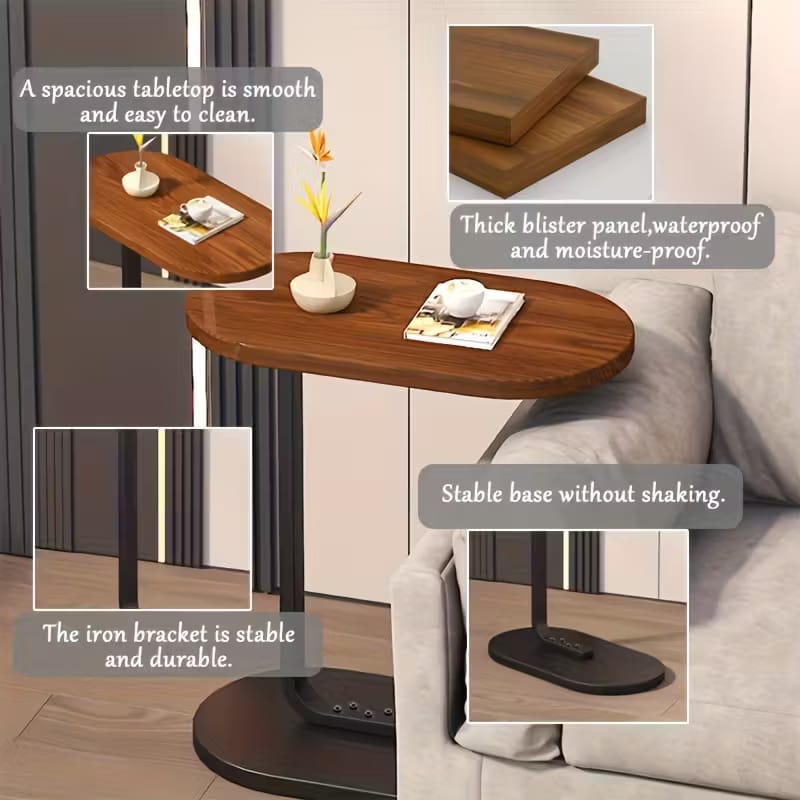 C- SHAPED COFFEE TABLE