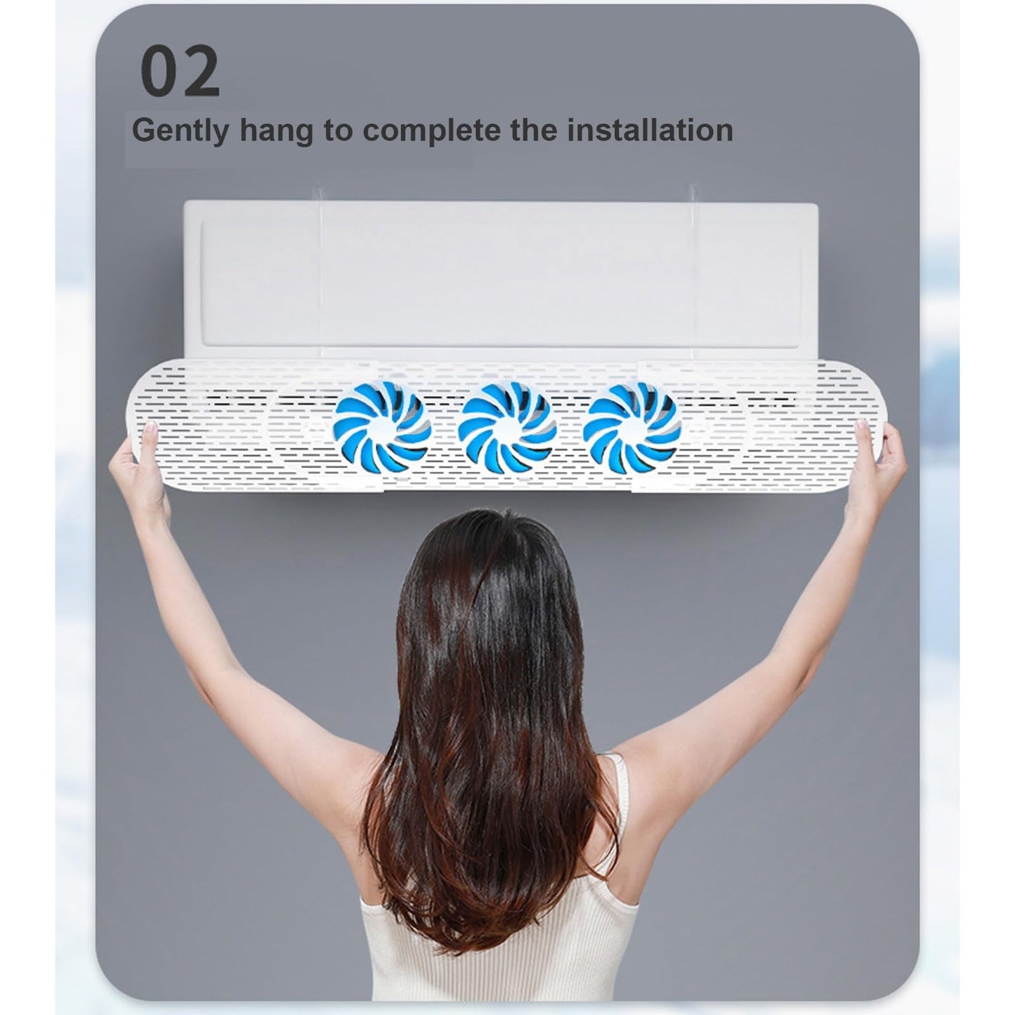 AC DEFLECTOR WITH FAN
