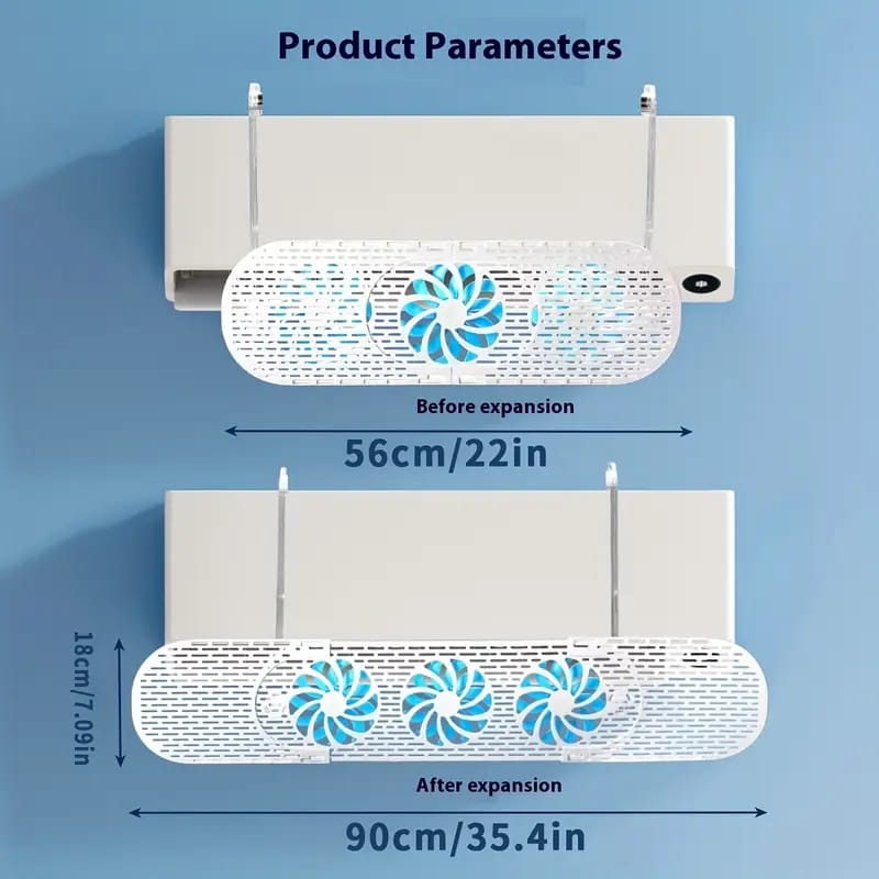 AC DEFLECTOR WITH FAN