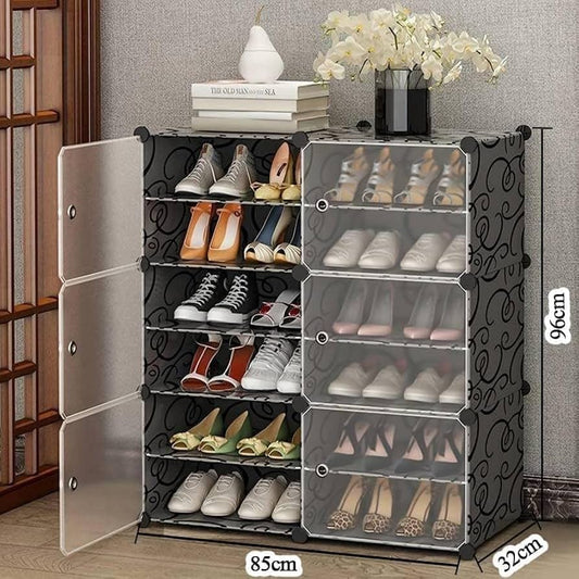6 TIER SHOE CABINET