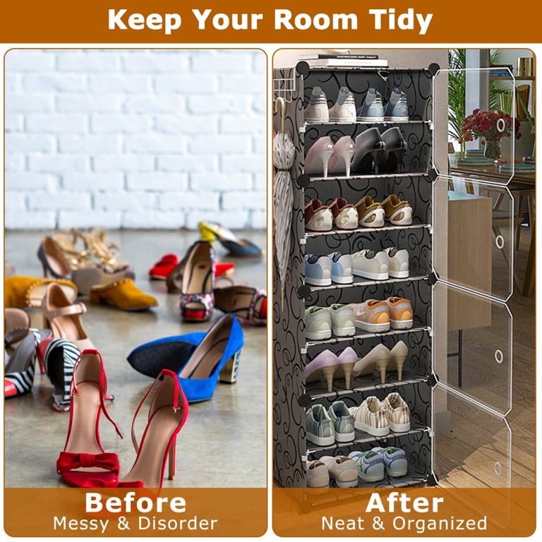 6 TIER SHOE CABINET