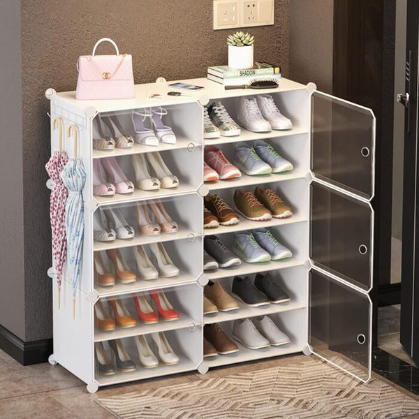 6 TIER SHOE CABINET