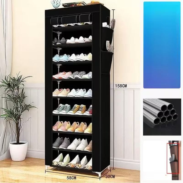 10 TIER SHOE RACK