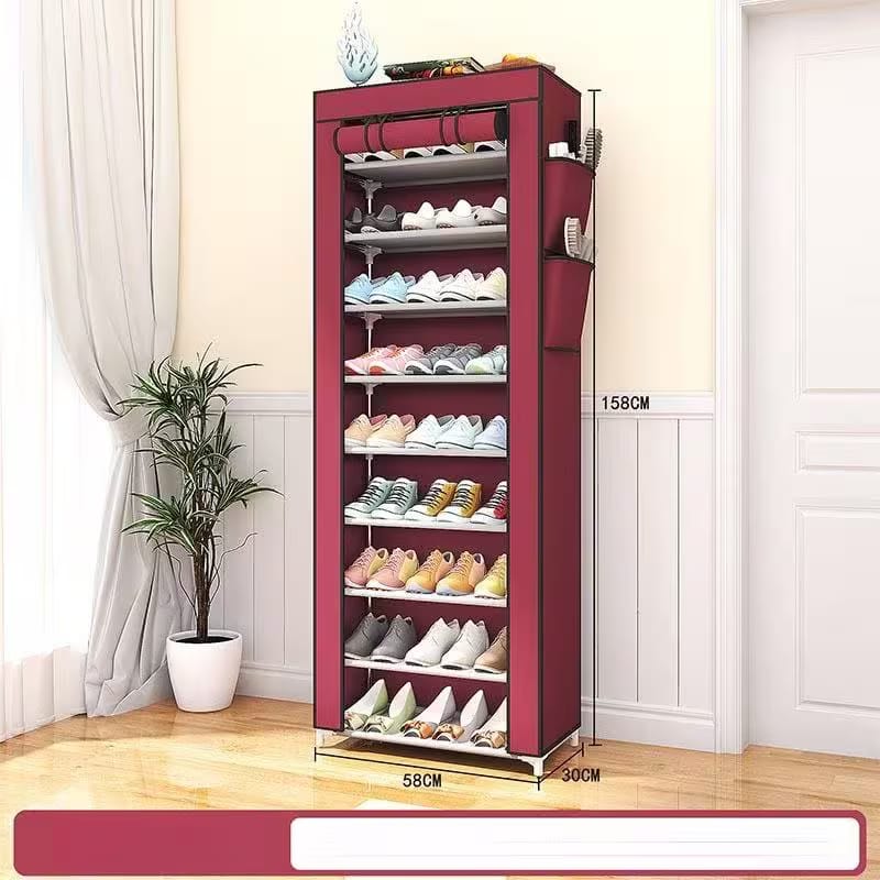 10 TIER SHOE RACK