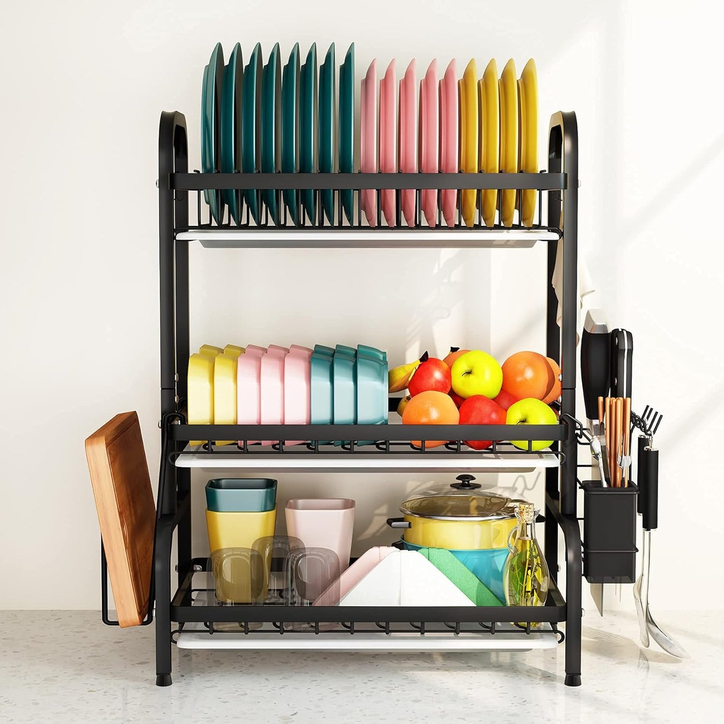 3 LAYER DISH RACK METAL