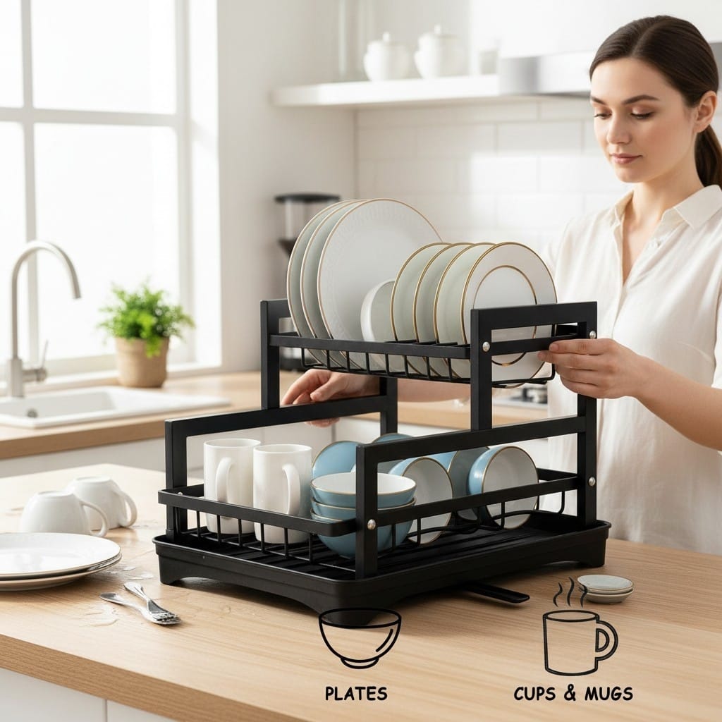 BOXY DISH RACK