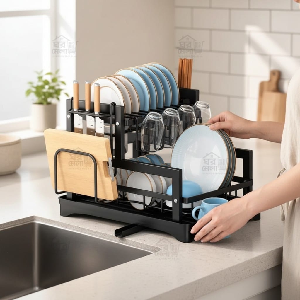 BOXY DISH RACK