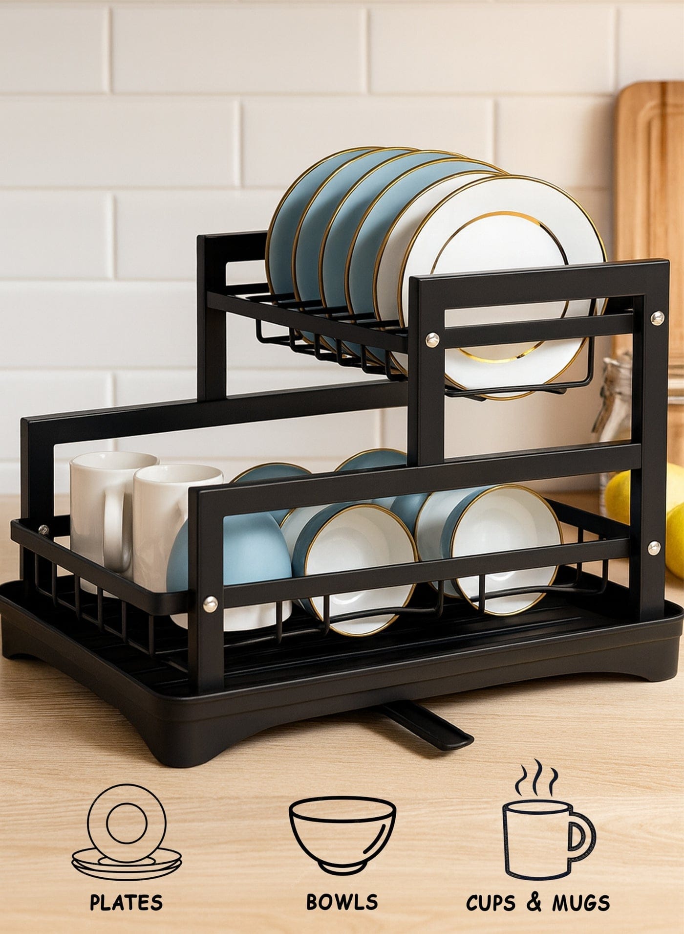 BOXY DISH RACK