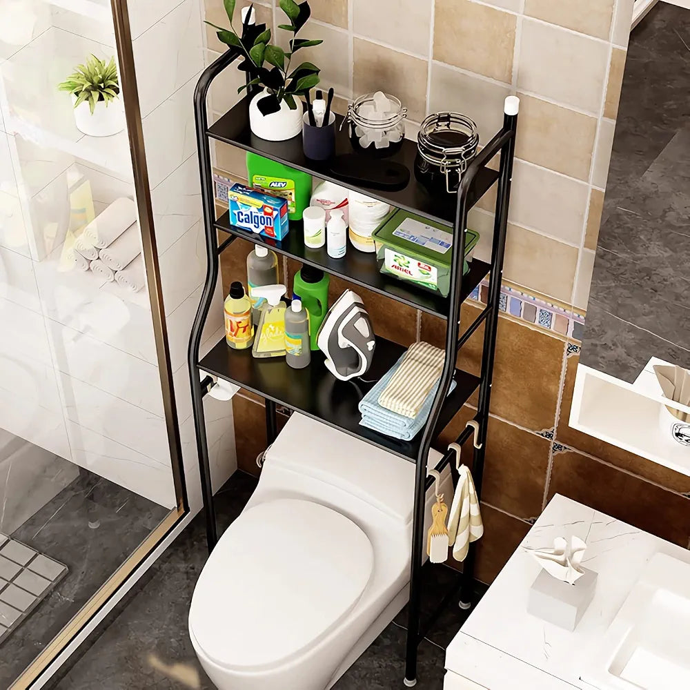 TOILET RACK BLACK