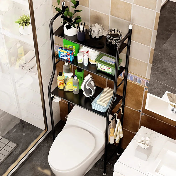 TOILET RACK BLACK