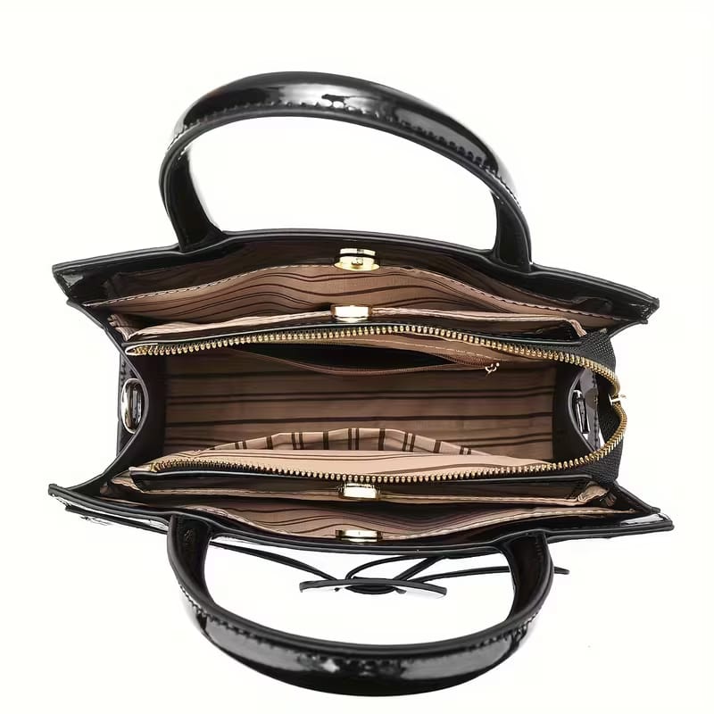 CROCO HANDBAG